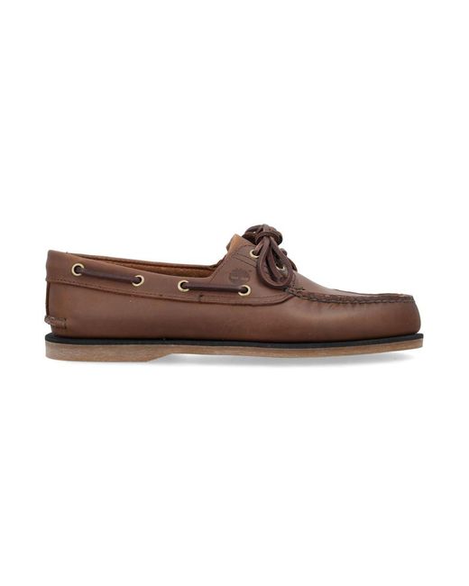 Timberland Brown Classic Boat Loafer for men