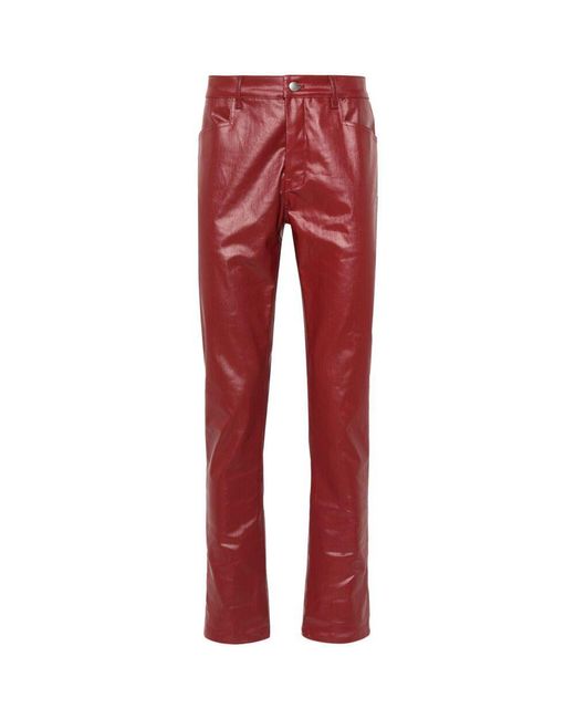 Rick Owens Red Jeans for men