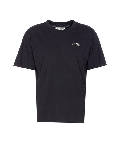 MM6 by Maison Martin Margiela Black T-shirts And Polos for men