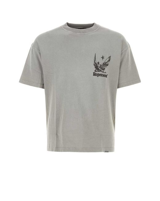 Represent Gray T-Shirt for men