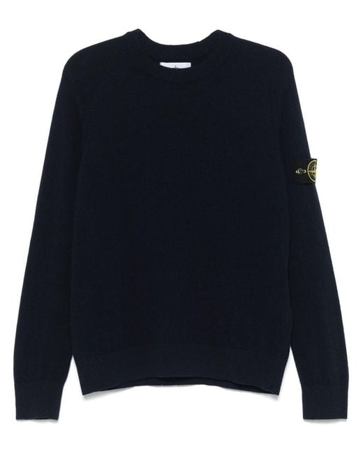 Stone Island Blue Sweater for men