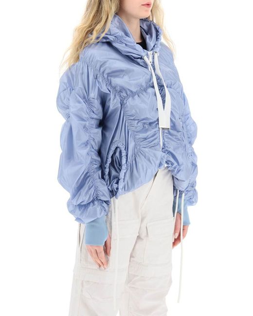 Khrisjoy Blue 'cloud' Light Windbreaker Jacket