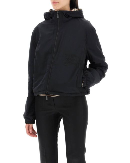 Burberry Metallic Reversible Hooded Jacket