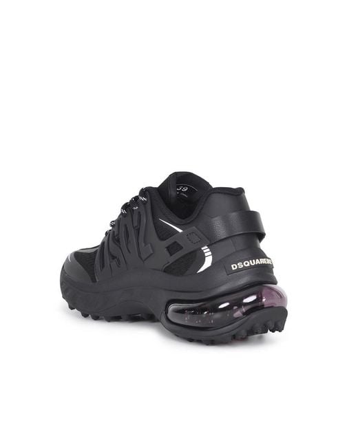 DSquared² Black Sneakers for men
