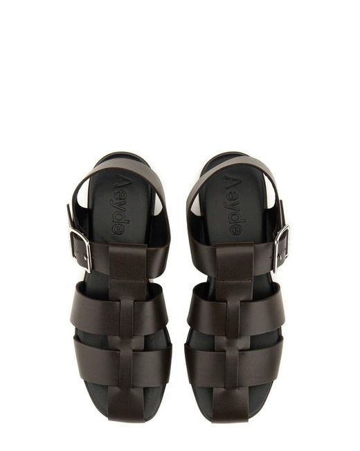 Aeyde White Whit" Sandal