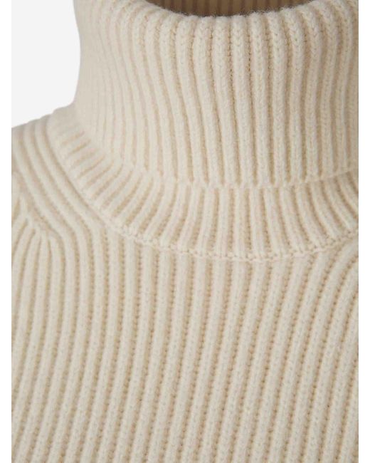 Totême  Natural Turtleneck Sweater