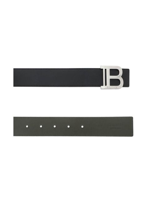 Balmain Multicolor Reversibile B-belt for men