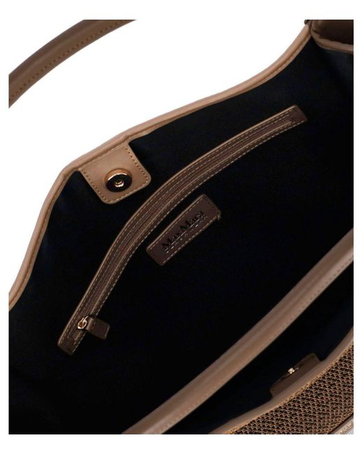 Max Mara Freda Brown Handbag
