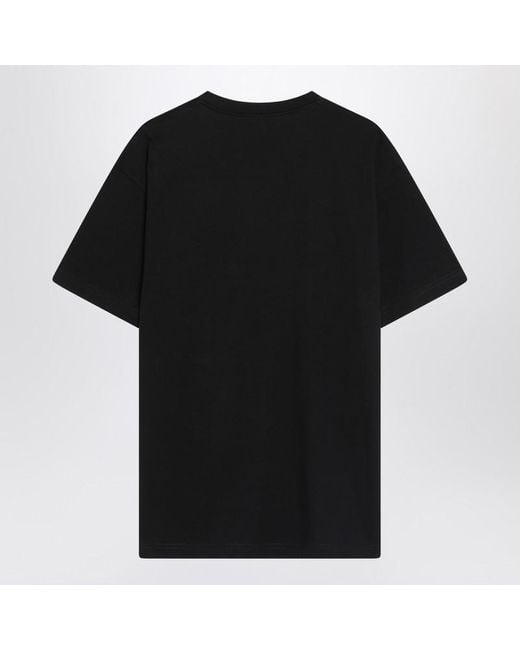 Gucci Black T-shirt With Logo Print