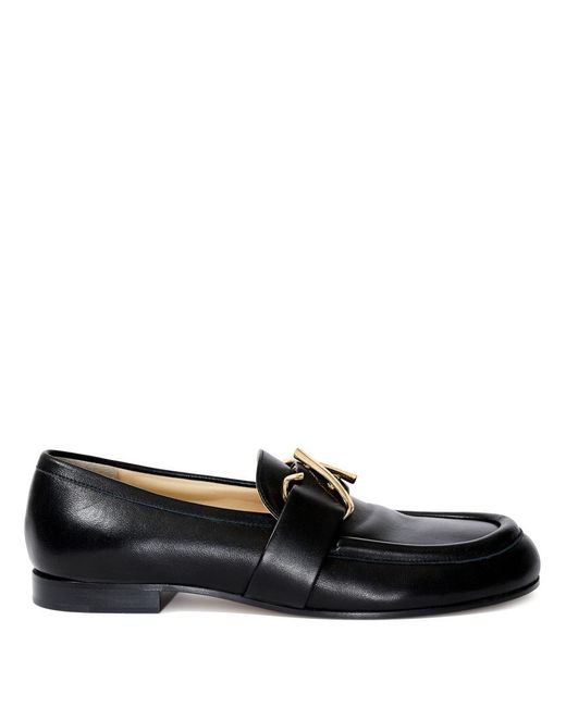 Proenza Schouler Black Monogram Loafers Shoes