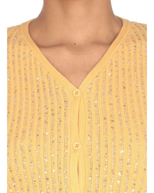 Fabiana Filippi Yellow Sweaters