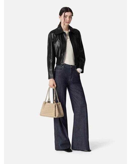 Bottega Veneta Natural Intrecciato Parachute Bag