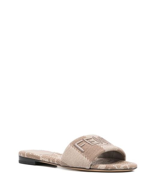 Fendi Brown Sunshine' Slides