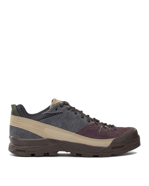 Salomon Brown "X-Alp Suede" Sneakers for men