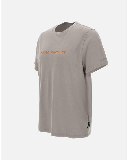 Moose Knuckles Gray T-shirts And Polos for men