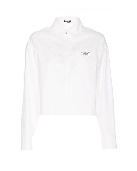 Versace White Shirts