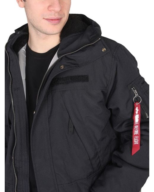 Alpha Industries Blue Expedition Parka for men