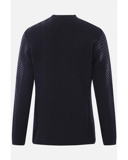Giorgio Armani Blue Sweaters for men