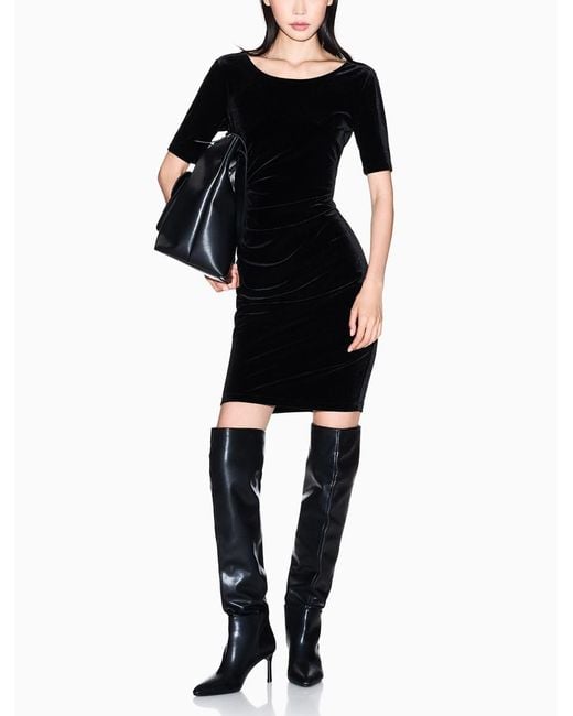 ARMANI EXCHANGE Black Dresses