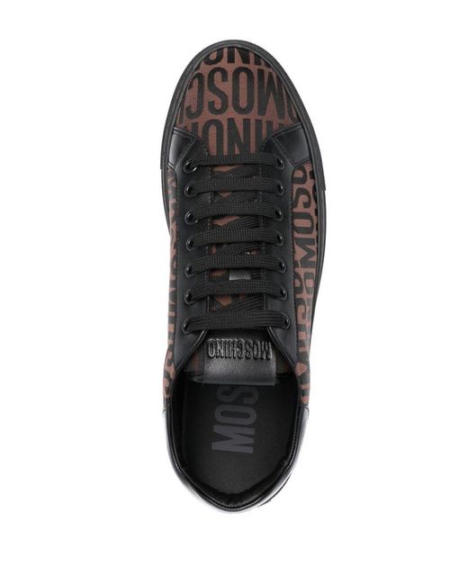 Moschino Brown Sneakers for men