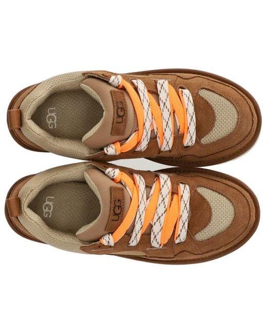 Ugg Brown Lo Lowmel Chestnut Bright Melon Sneaker