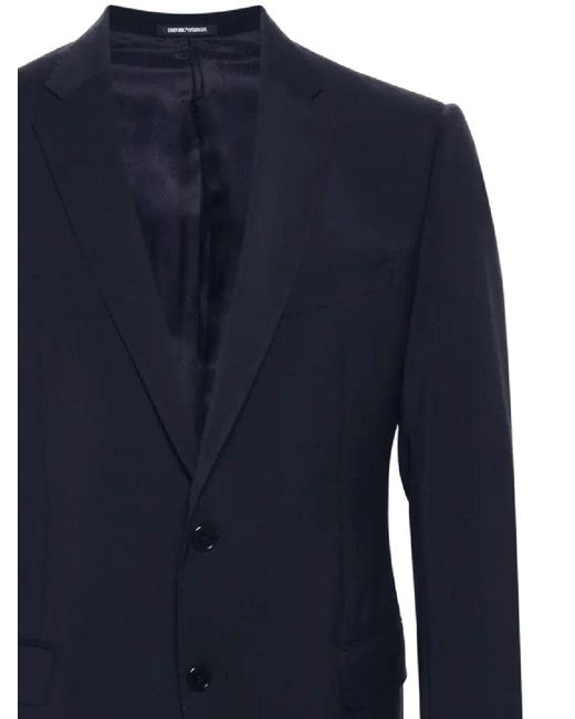 Emporio Armani Blue Jackets for men