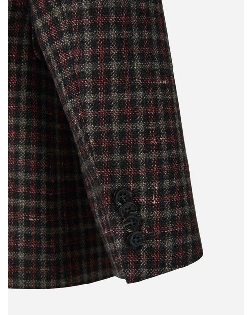 SCABAL® Black Wool And Cashmere Blazer for men