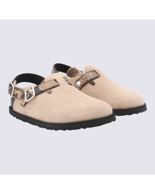 Birkenstock Natural Tokio Flats