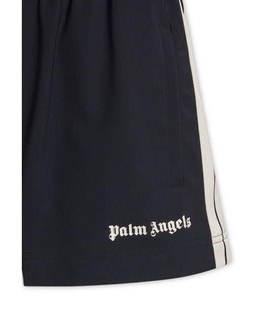 Palm Angels Blue 'Ultralight' Track Shorts