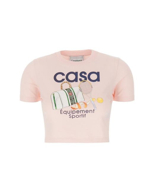 Casablancabrand Pink T-Shirt