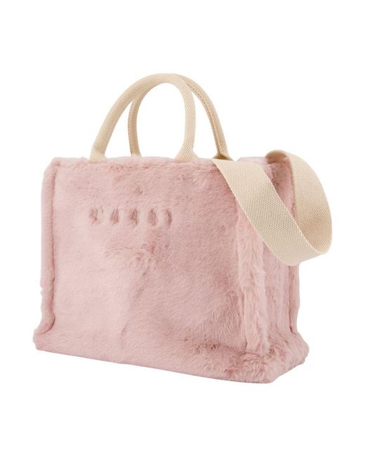 Marni Pink Small Shopper Bag