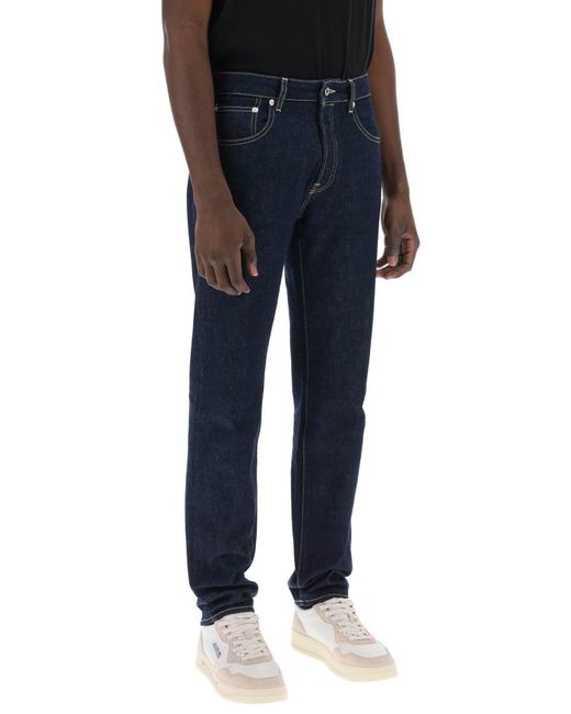 KENZO Blue Slim Fit Bara Jeans for men