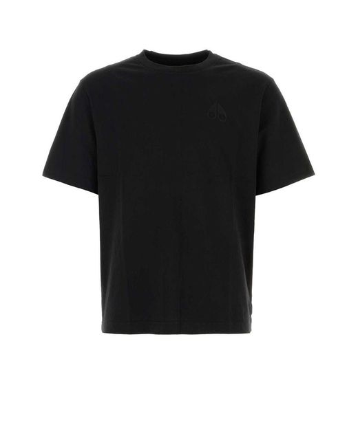 Moose Knuckles Black T-Shirt for men