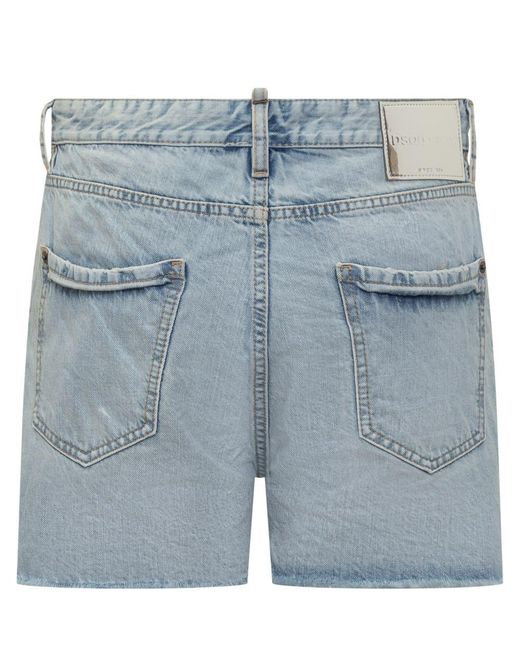 DSquared² Blue Short Pants 642