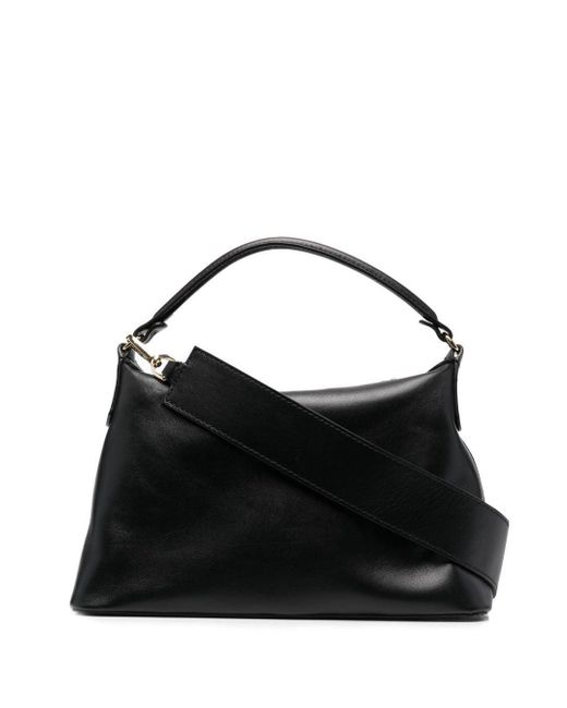 Liu Jo Leonie Hanne Woman's Hobo Black Leather Small Handbag | Lyst Canada