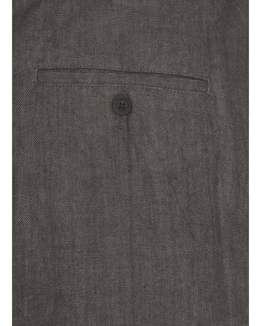 Yohji Yamamoto Gray Pour Homme Trousers for men