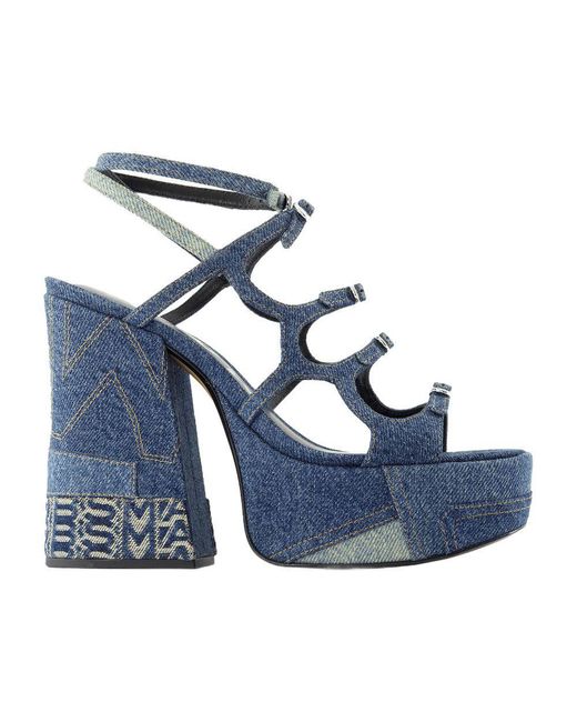 Marc Jacobs Blue Elegant Mini Pumps For
