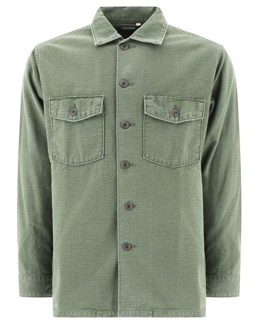 Orslow Green "us Army" Shirt for men