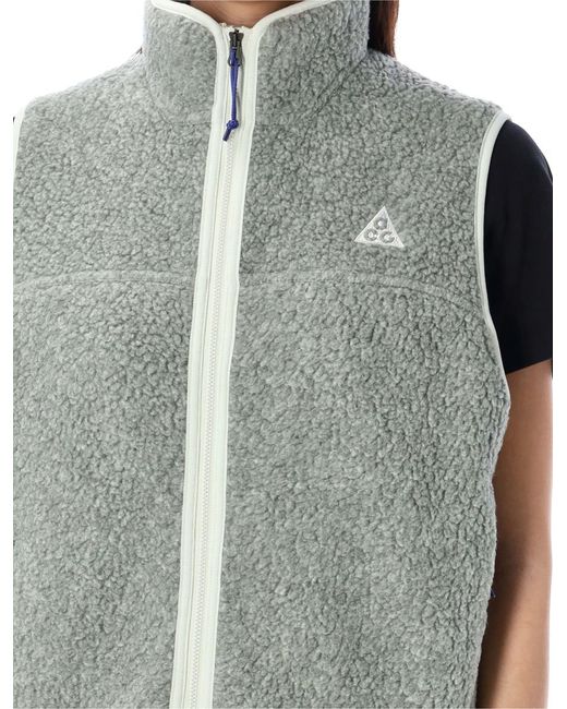 Nike Gray Acg 'Arctic Wolf' Vest