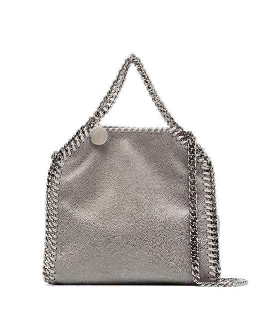 Stella McCartney Gray Tiny Falabella Shoulder Bag