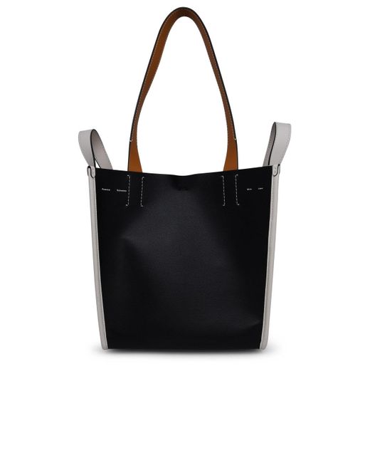 PROENZA SCHOULER WHITE LABEL Black Leather Big Mercer Bag | Lyst Australia