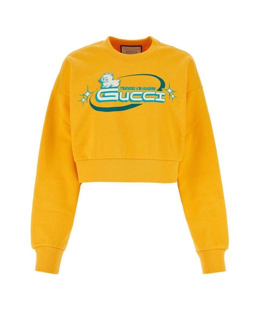 Gucci Yellow Sweatshirts