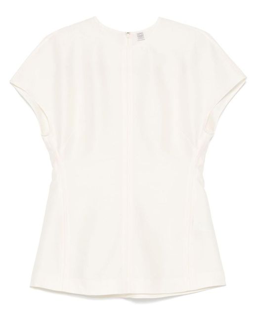 FairLeaf Women's white Top with Button-Down High Neckline| Sleeveless Elegant Summer Tunic for Casual, & Office Wear| Stylish White Tops for Women
