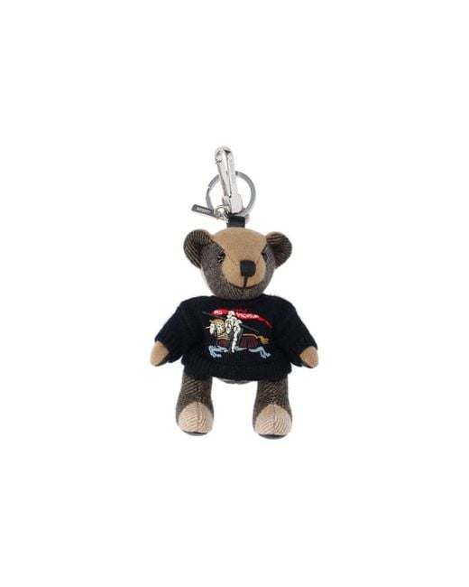 Burberry White Keychains for men