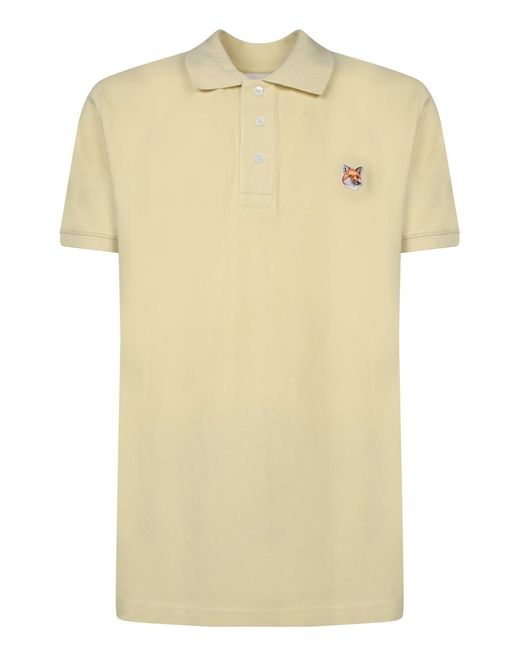 Maison Kitsuné Yellow T-Shirts for men