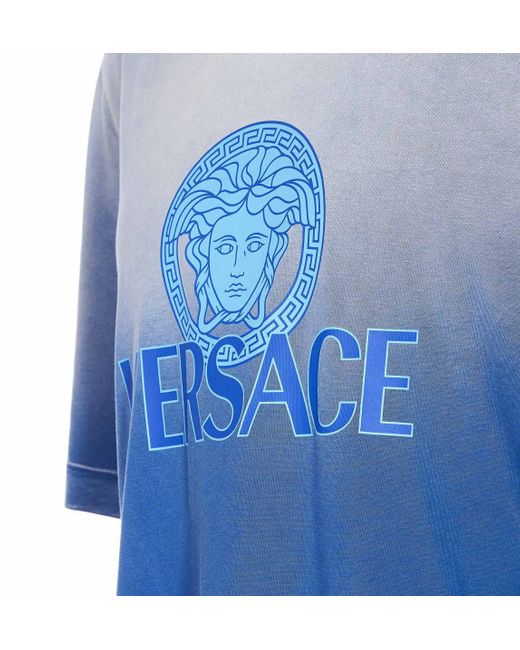 Versace Blue T-Shirts And Polos for men