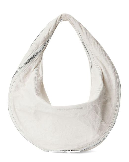 Alexander Wang White Mini Twyst Shoulder Bag