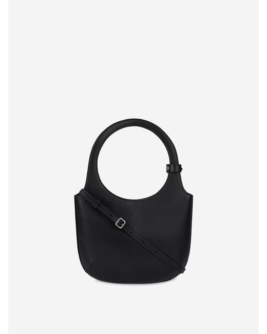 Courreges Black Holy Naplack Bag