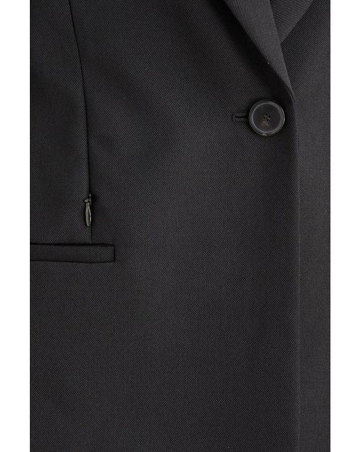 Givenchy Black Wool Blend Blazer