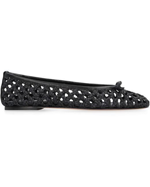 Casadei Black Versilia Ballet Flats